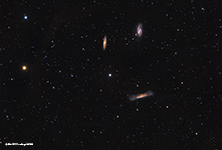 The Leo Triplet
